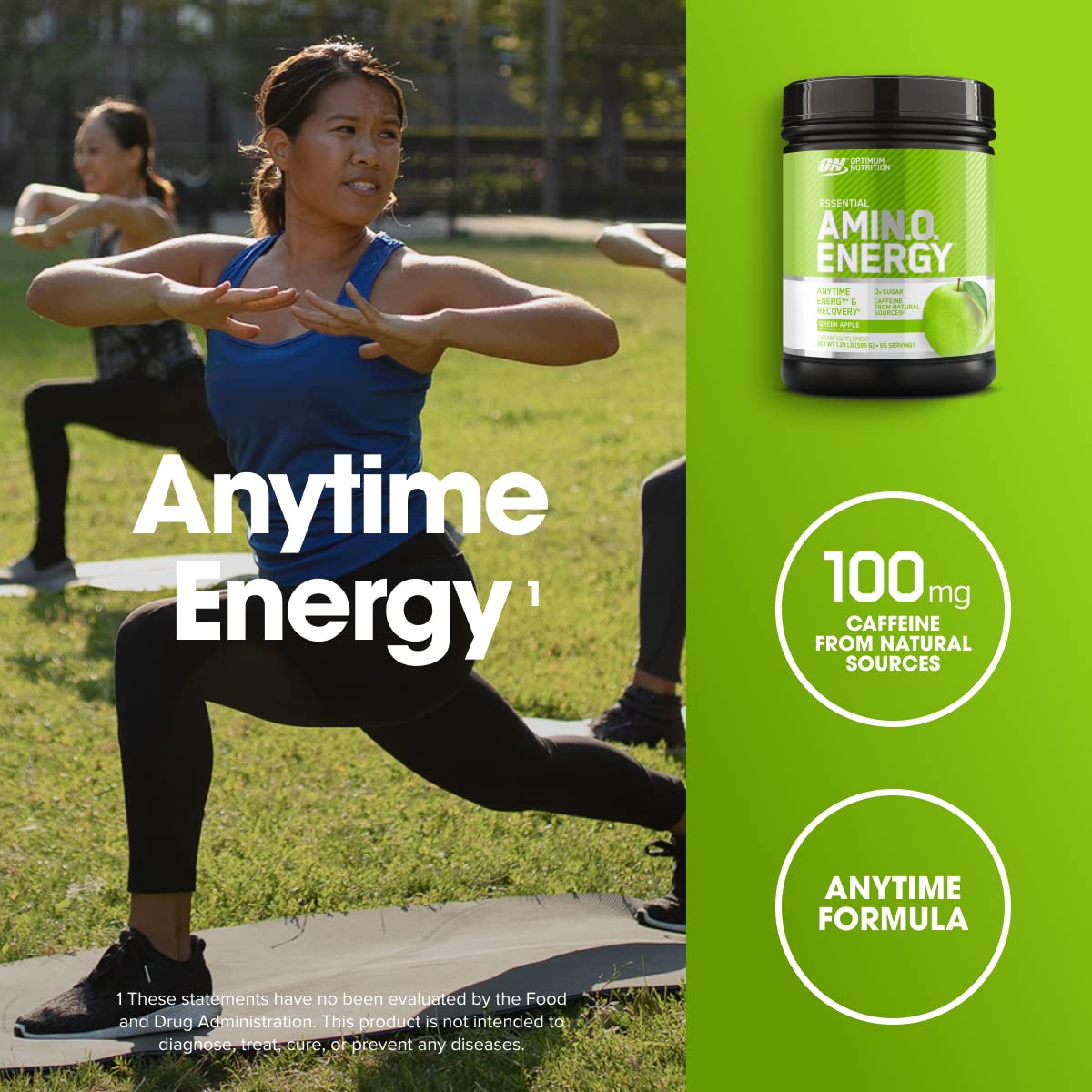 Optimum Nutrition Amino Energy with Green Tea and Green Coffee Extract, Flavor Optimum NutritionAu supplements