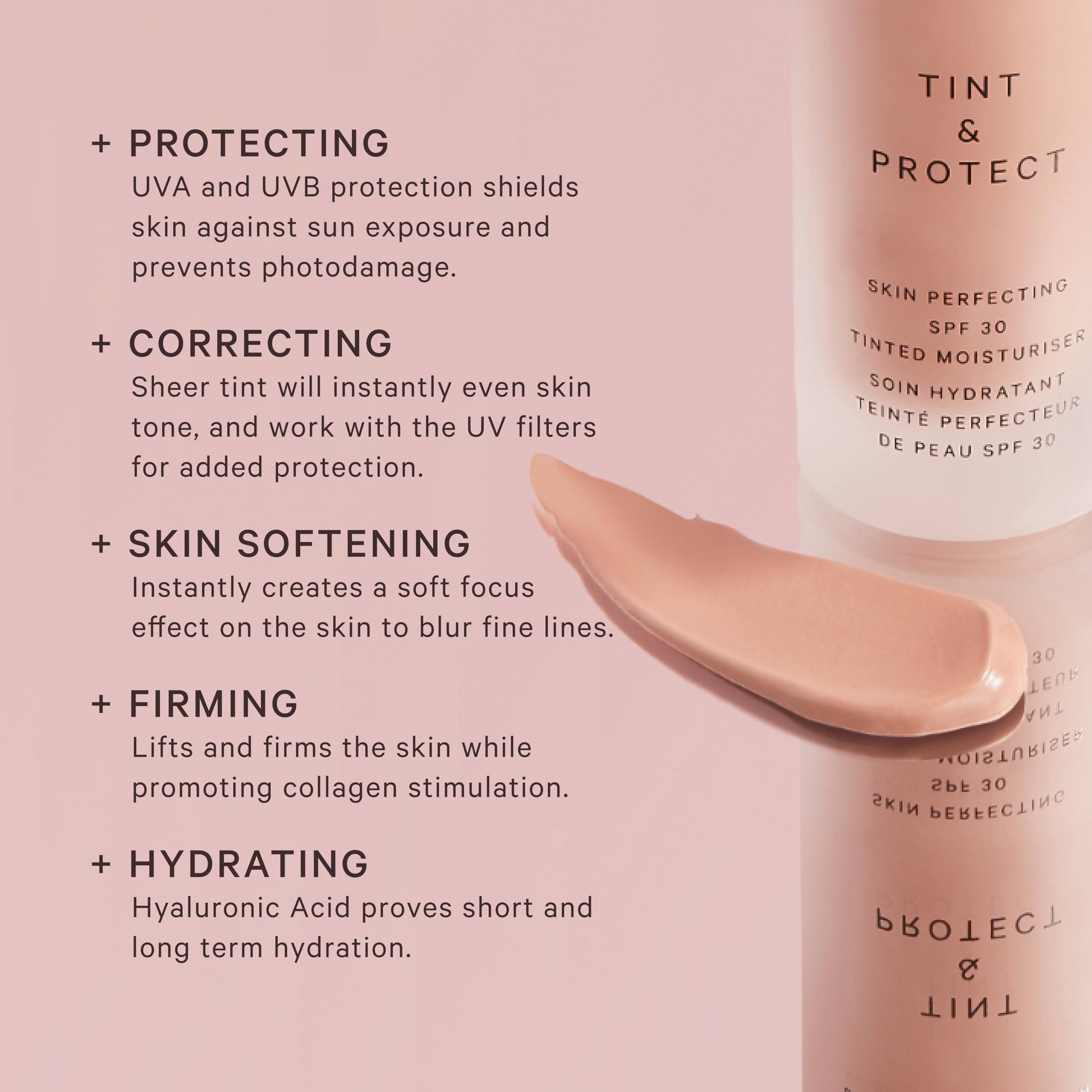 MZ SKIN Tint & Protect Skin Perfecting SPF 30 Tinted Moisturiser 1.01 fl oz | Broad Spectrum UVA/UVB | With Hyaluronic Acid, Kahai Nut Oil & Vitamin C MZ SKIN BY MARYAM ZAMANI MDAu supplements