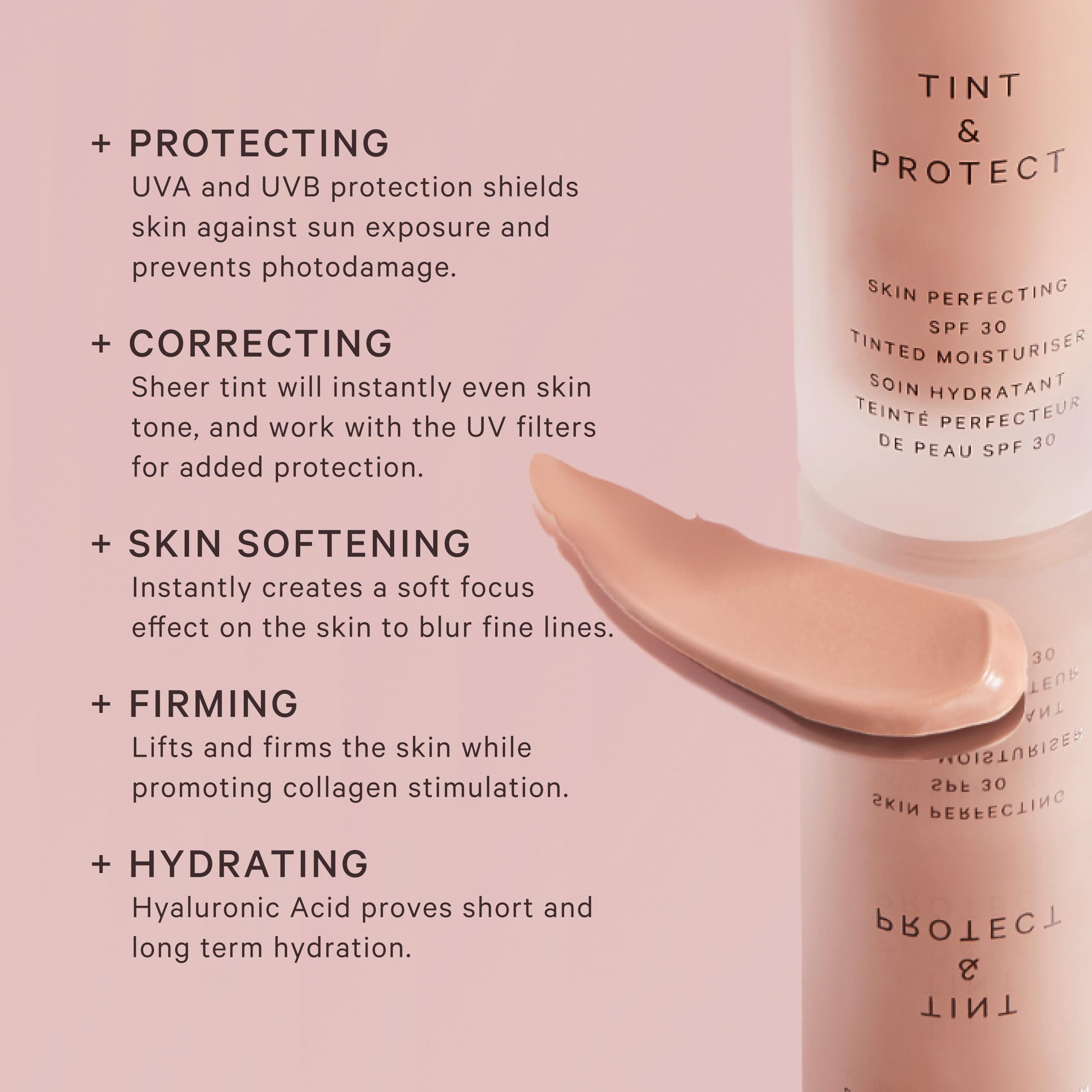 MZ SKIN Tint & Protect Skin Perfecting SPF 30 Tinted Moisturiser 1.01 fl oz | Broad Spectrum UVA/UVB | With Hyaluronic Acid, Kahai Nut Oil & Vitamin C MZ SKIN BY MARYAM ZAMANI MDAu supplements