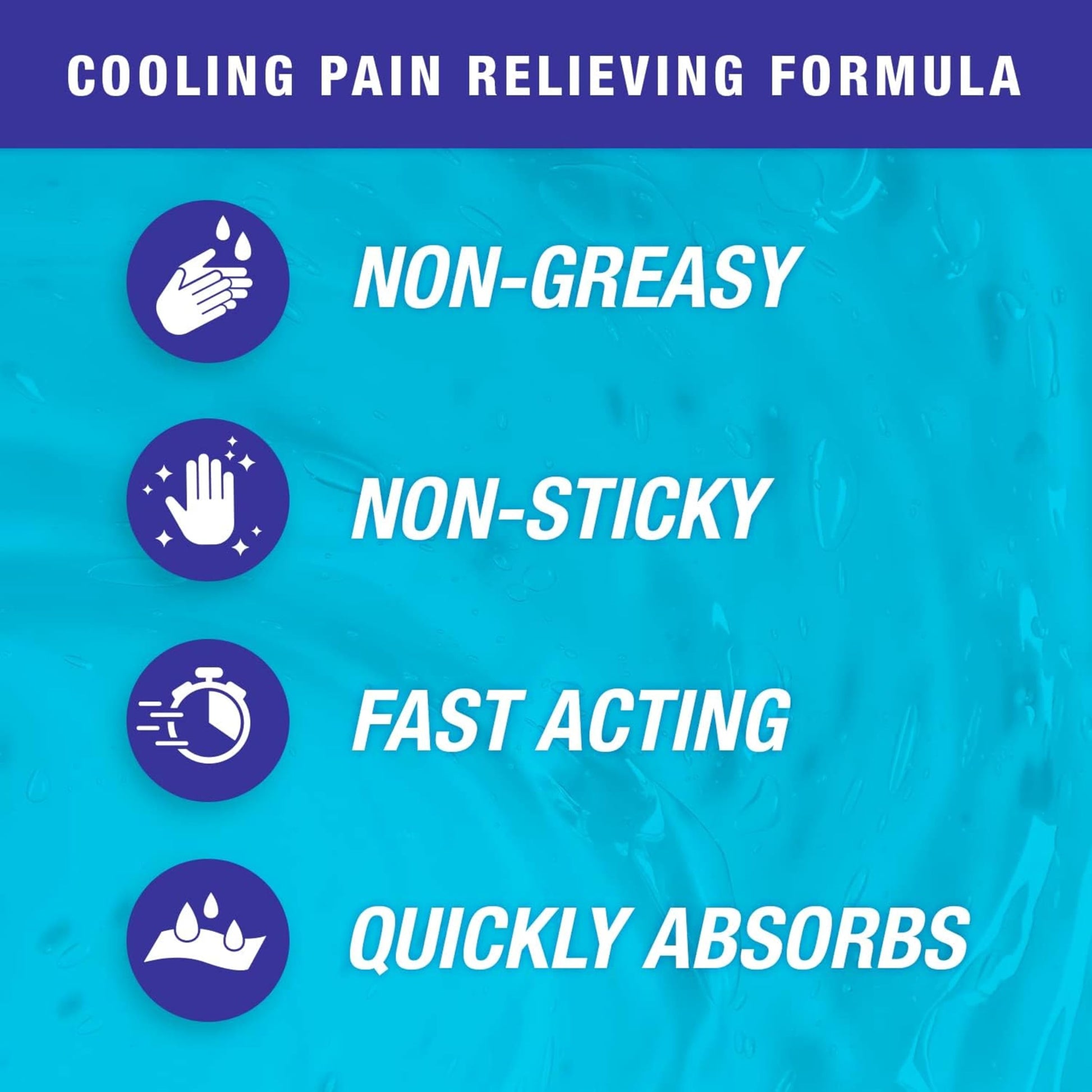 Blue Goo Pain Relieving Gel – Relief for Back, Neck, Muscle and Joint Pain, Fast-Acting Cooling and Soothing Relief with 100% Pure Emu Oil, 4 oz (1 Pack) Blue GooAu supplements