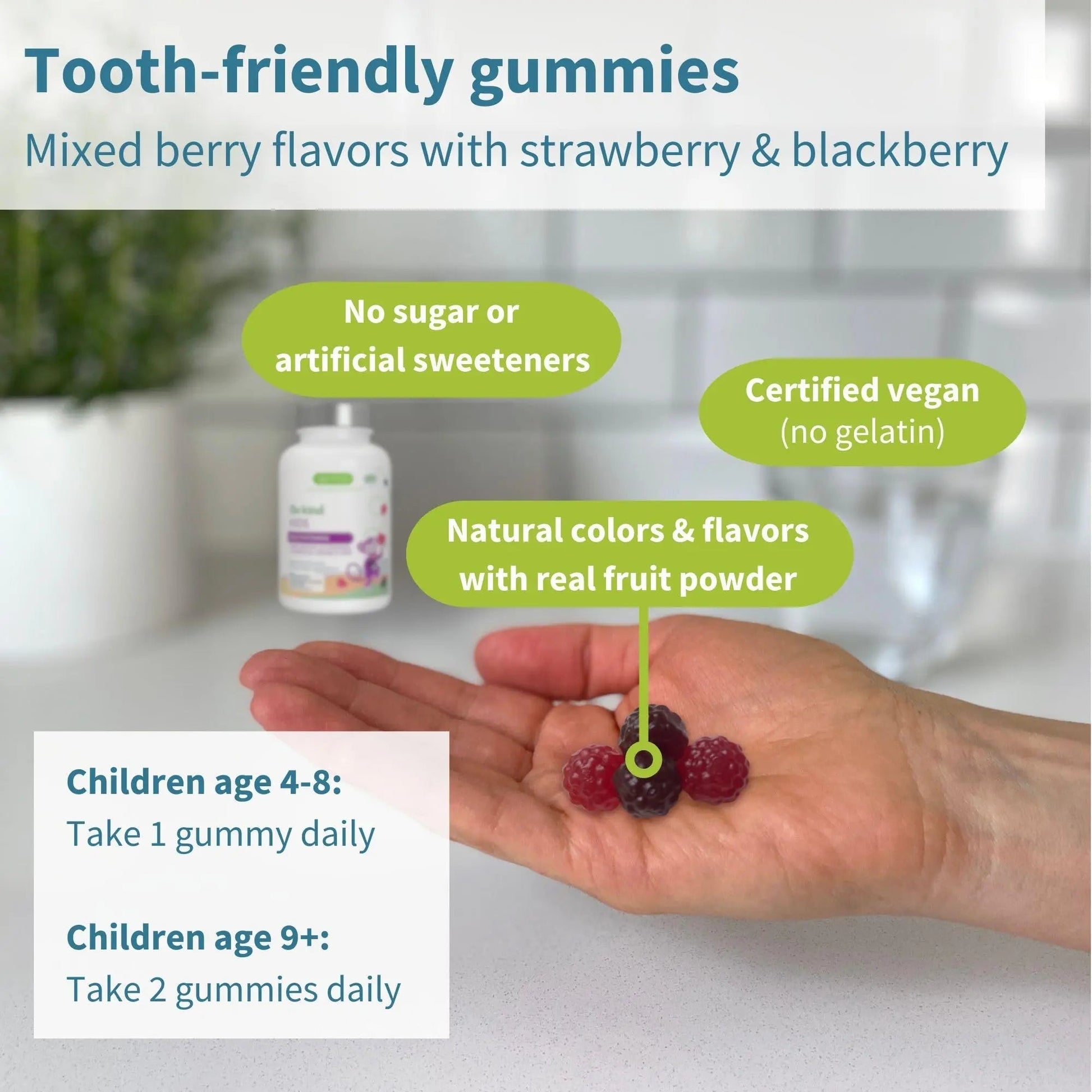 Multivitamin & Minerals for Women + Advanced Kids Multivitamin Gummy Vegan Bundle, with Methylated B-Vitamins, Vitamin A, C, D3 & E Igennus Healthcare NutritionAu supplements