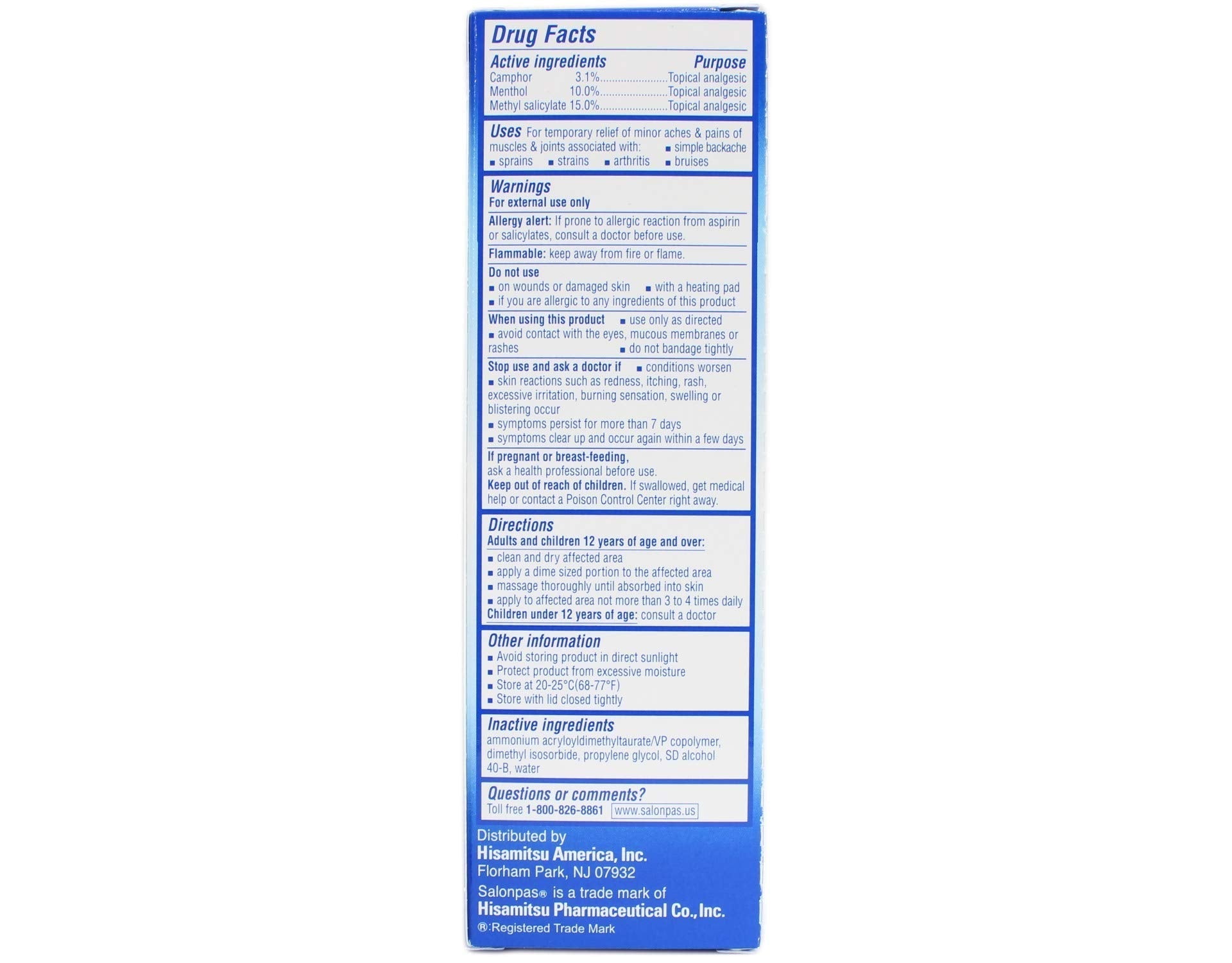 Salonpas Deep Relieving Gel - 2.75 oz, Pack of 2 SalonpasAu supplements