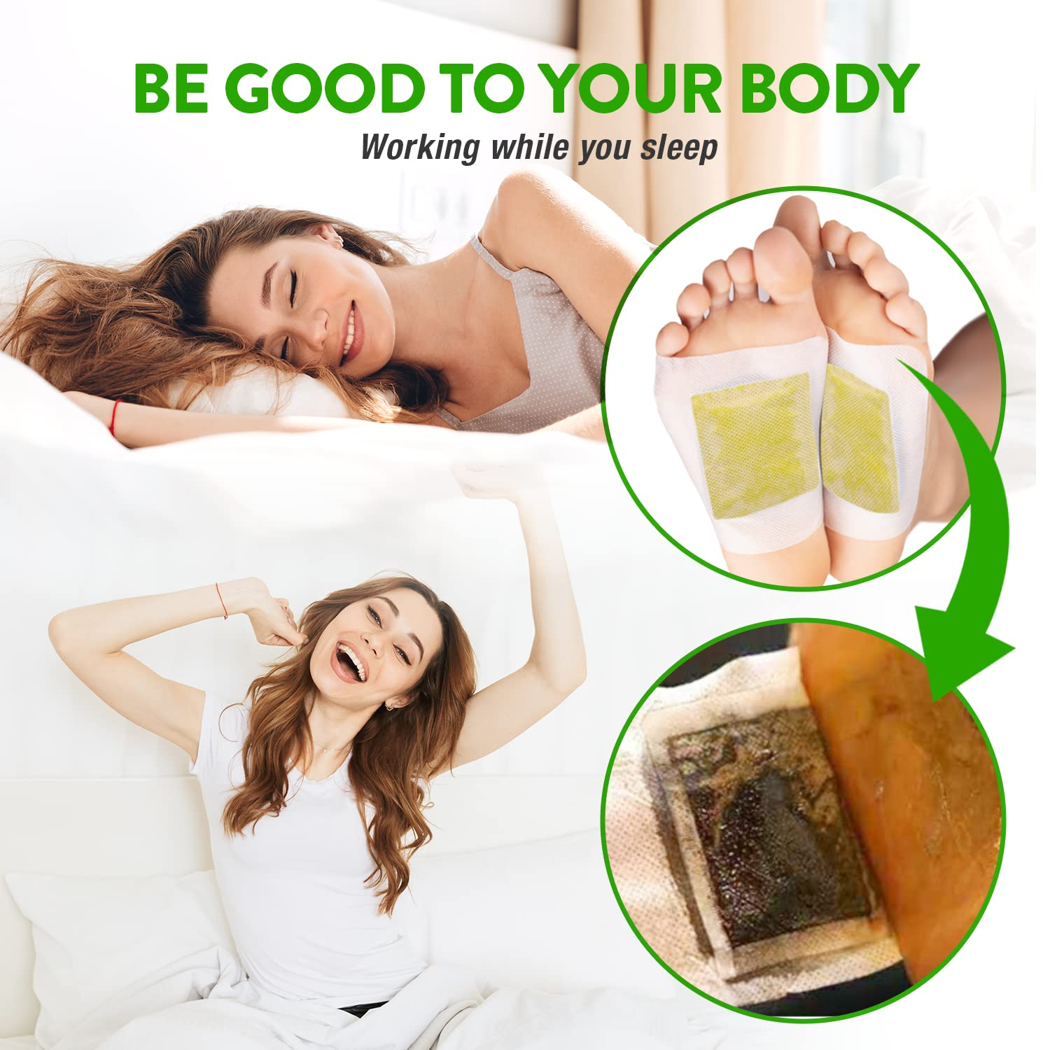Foot Paches, Premium Deep Cleansing Foot Pads, Bamboo Foot Paches RanthermAu supplements