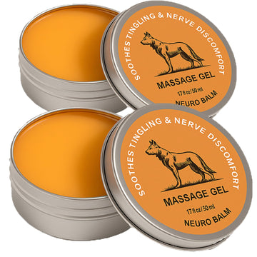 Nerve Relief Balm | Magnesium Neuro Balm for Neuropathy, Natural Joint Care Soothing Massage Cream, Arnica Oil, Camphor Blue, Chamomile Extract 50ml (2) DFTLUUEAu supplements