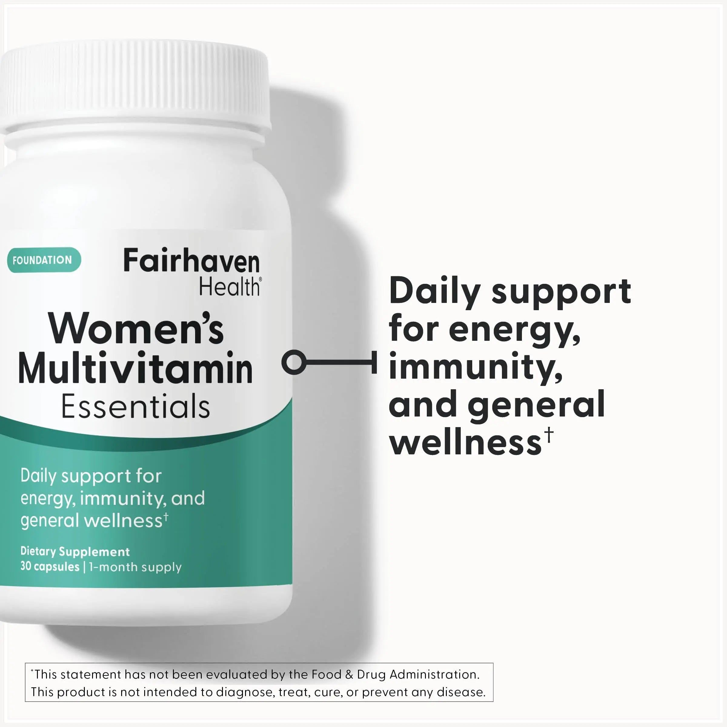 Fairhaven Health Womens Multivitamin Essentials | Once Daily Multivitamin for Women Support for Energy, Immune Health, Eye Health, Hormone Balance | Fairhaven HealthAu supplements