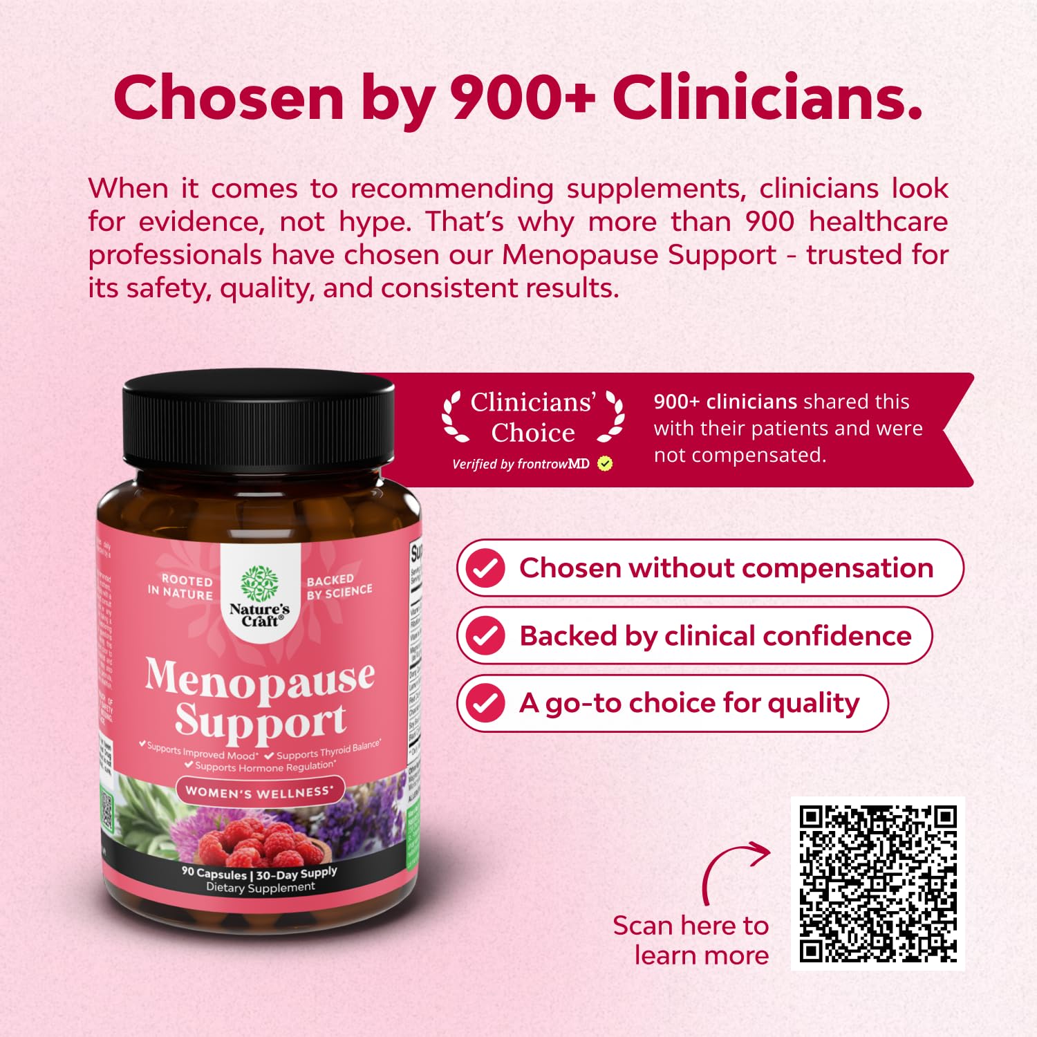 Complete Herbal Menopause Supplement for Women - Multibenefit Menopause Ease Hormone Balance for Women for Night Sweats Mood and More with Dong Quai Vitex Chaste Berry and Black Cohosh - 90 Count Natures CraftAu supplements