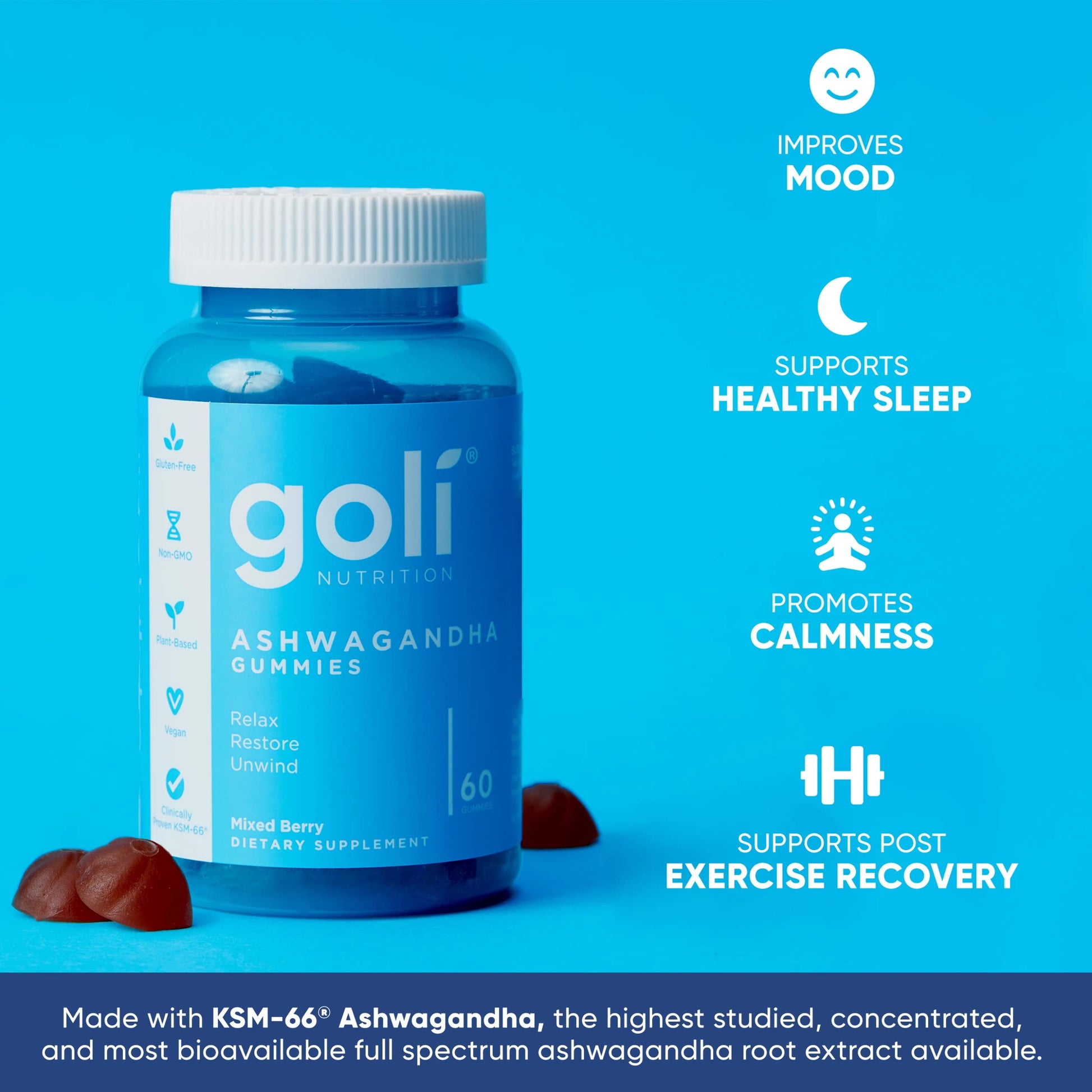 Goli - Sleep, Apple Cider Vinegar & Ashwagandha Gummy Bundle GoliAu supplements
