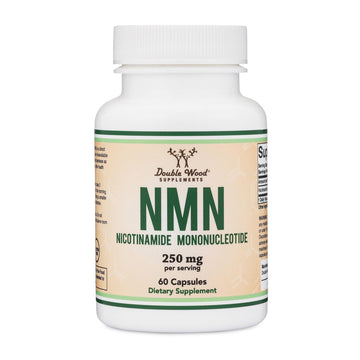 Double Wood Supplements NMN (Nicotinamide Mononucleotide) 250mg, 60 Capsules - 30 Servings, Gluten Free Double Wood SupplementsAu supplements