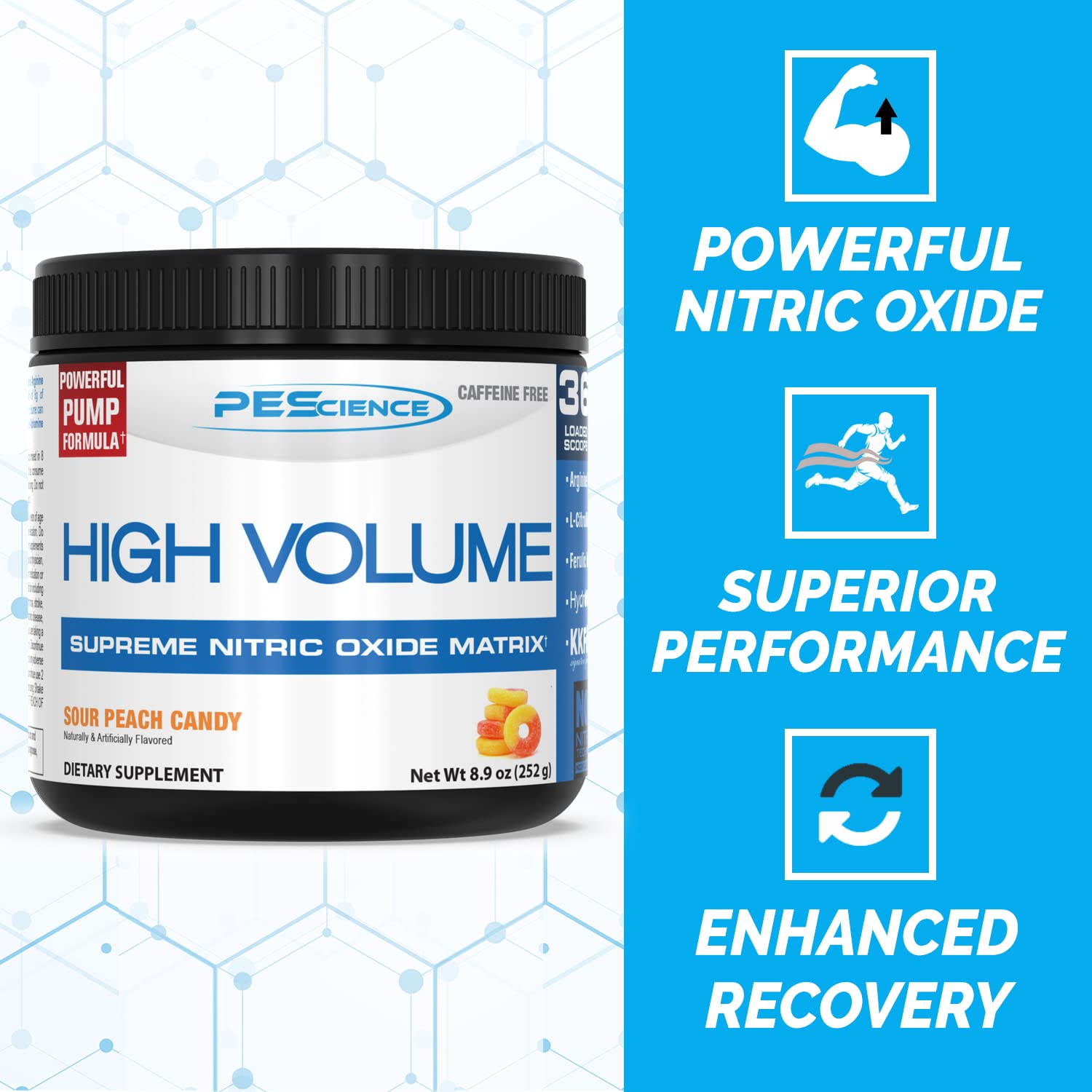 PEScience High Volume + Prolific Pre-Workout Stack, Powerful Nitric Oxide & Energy PEScienceAu supplements