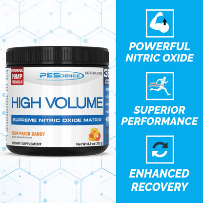 PEScience High Volume + Prolific Pre-Workout Stack, Powerful Nitric Oxide & Energy PEScienceUS supplements