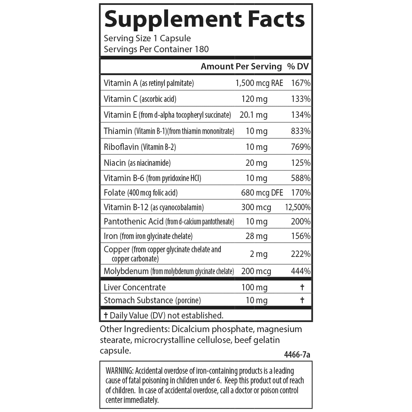 Carlson - Blood Nutrients, 28 mg Iron, Blood Development, Iron Absorption & Optimal Wellness, 40 Capsules CarlsonAu supplements