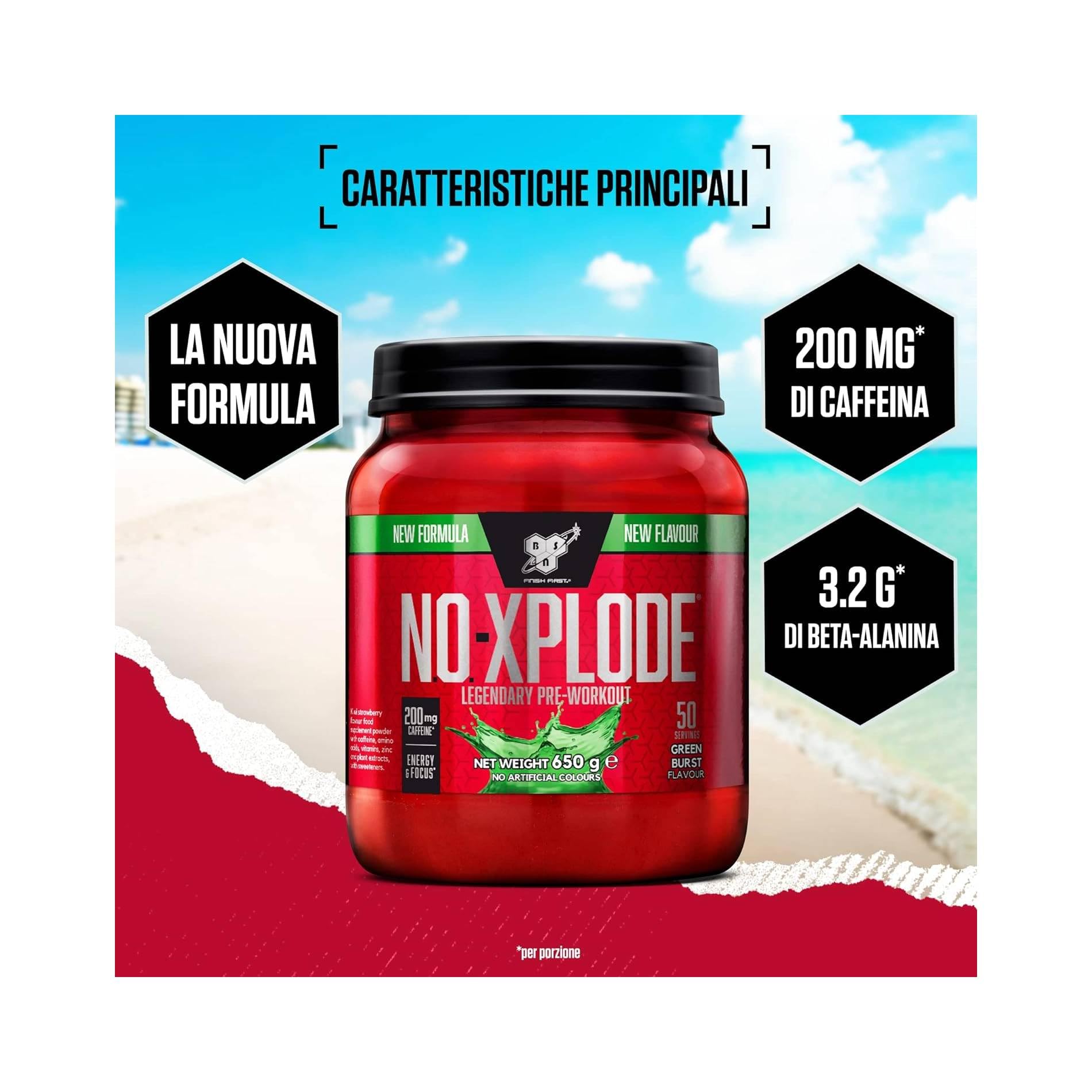 BSN Nutrition N.O.-Xplode Pre Workout Powder Food Supplement, Energy and Focus BSNAu supplements