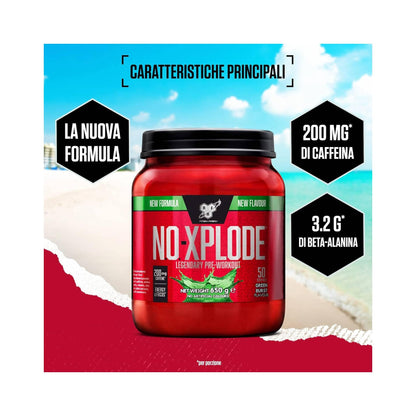 BSN Nutrition N.O.-Xplode Pre Workout Powder Food Supplement, Energy and Focus BSNUS supplements
