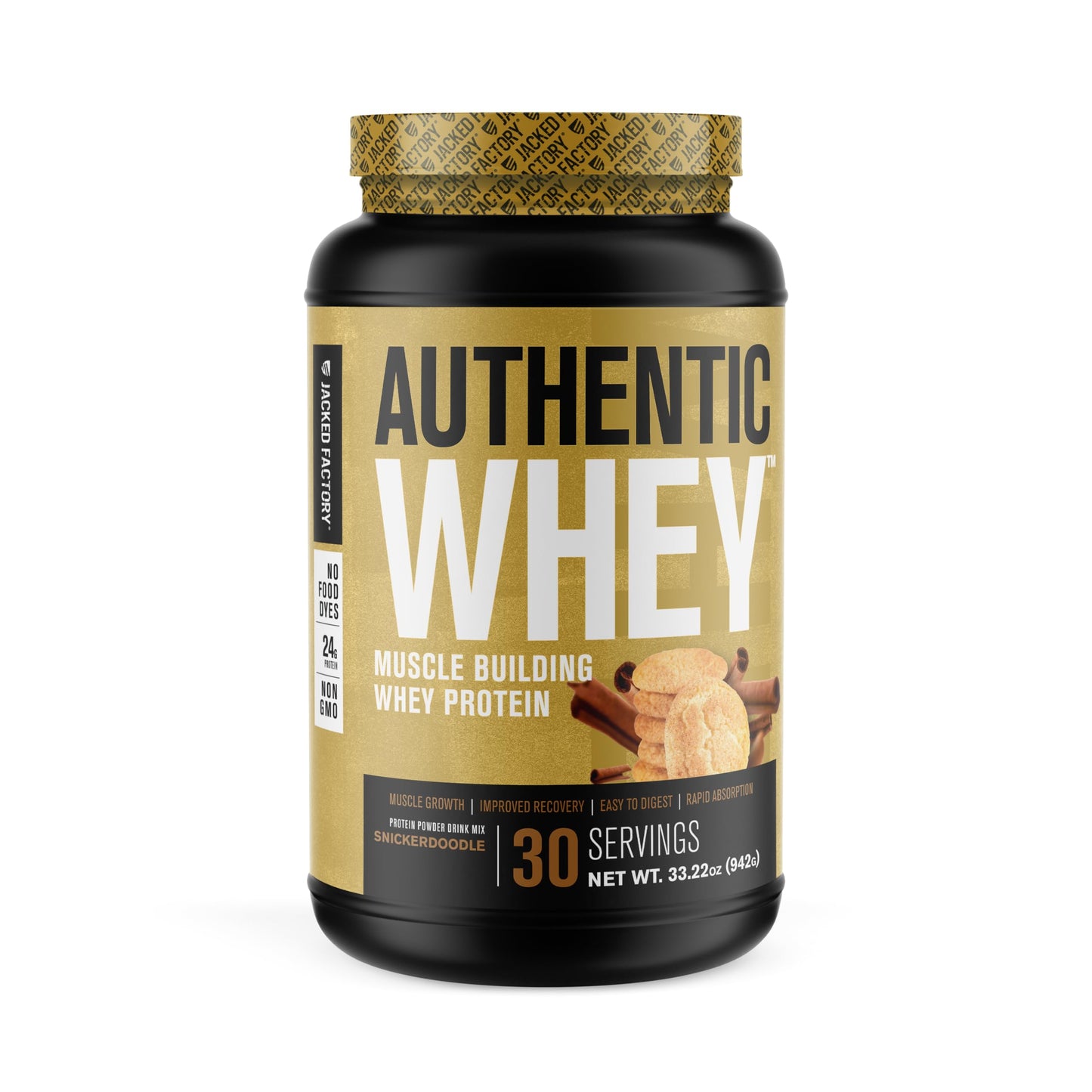 Jacked Factory Authentic Whey Muscle Building Whey Protein Powder - Low Carb Jacked FactoryUS supplements