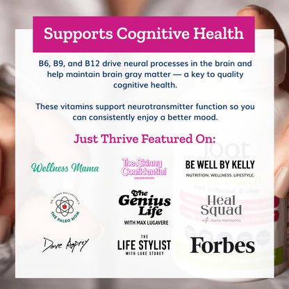 Just Thrive - Just Calm - Cortisol Manager - Calming, Memory, and Mood Support Supplement - Vegan, 30 Calm Capsules Just ThriveUS supplements