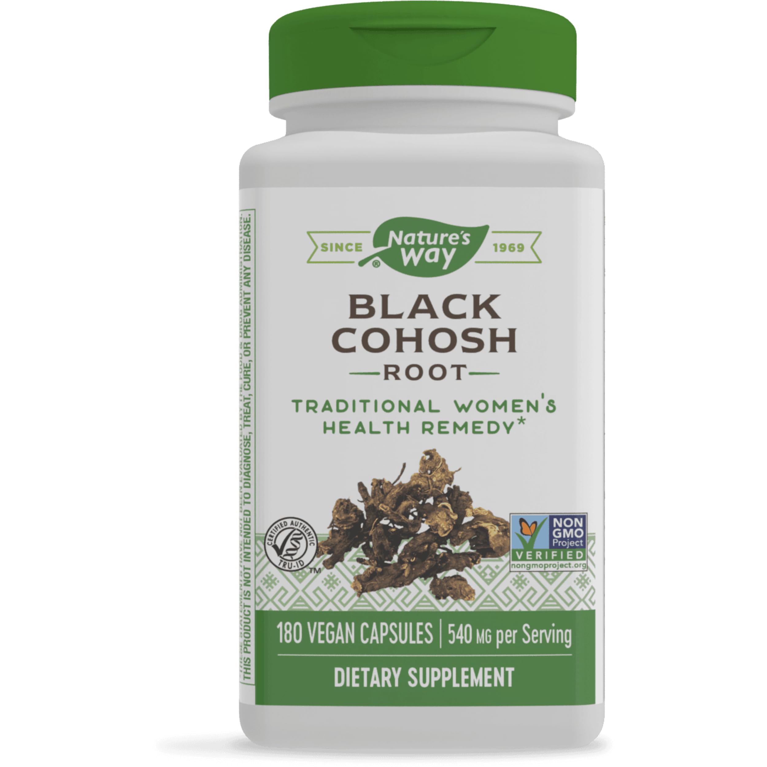 Nature's Way Black Cohosh Root, Traditional Support for Women's Health*, 540 mg Nature's WayUS supplements