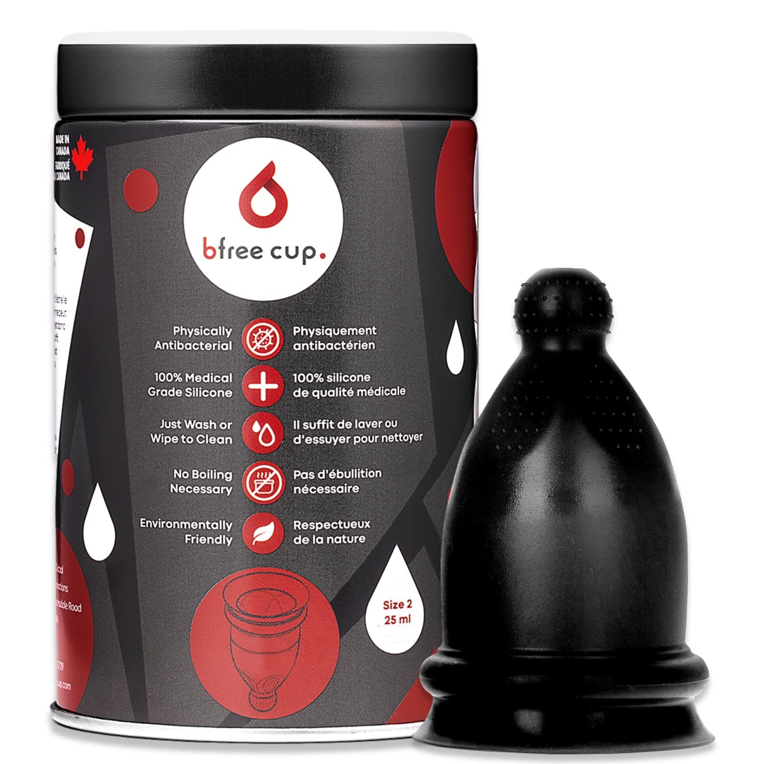 Bfree Menstrual Cup - Reusable Period Cup Leak-Free Eco-Friendly Tampon/Pad Alternative Bfree CupAu supplements