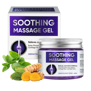Joint Purple Gel, Fast-Absorbing Soothing Relief Massage Gel with Natural Extracts, Support Muscle, Joint, Shoulder, Knee, Back, Lumbar & Muscle Stiffness WKCWKCAu supplements