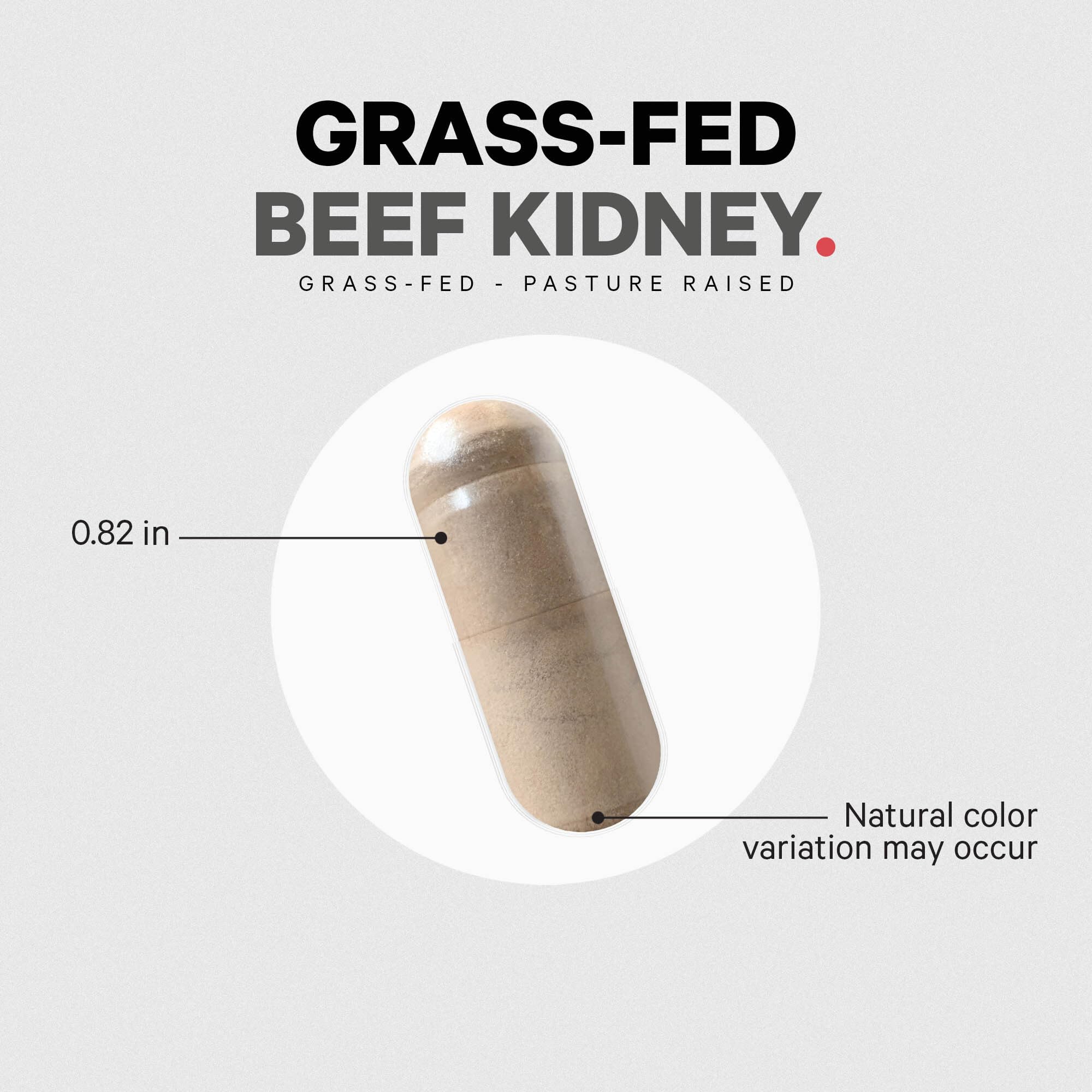 Codeage Grass Fed Beef Kidney Supplement - Freeze Dried, Non-Defatted, Desiccated Glandulars Nutrition Bovine Pills – Pasture Raised Beef Vitamins - Non-GMO -180 Capsules CodeageAu supplements