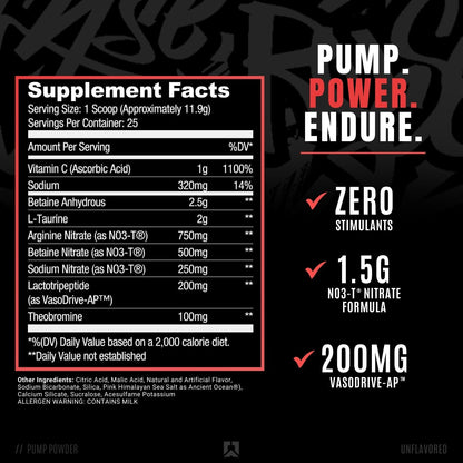 RYSE Up Supplements Project Blackout Pump Powder | Pump, Power, Endure | Betaine RYSE Up SupplementsUS supplements