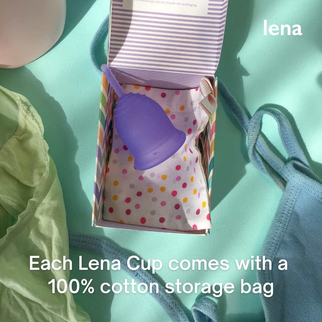 Lena Sensitive Menstrual Cup | Reusable Beginner Period Cup | Wear for 12 Hours LenaAu supplements