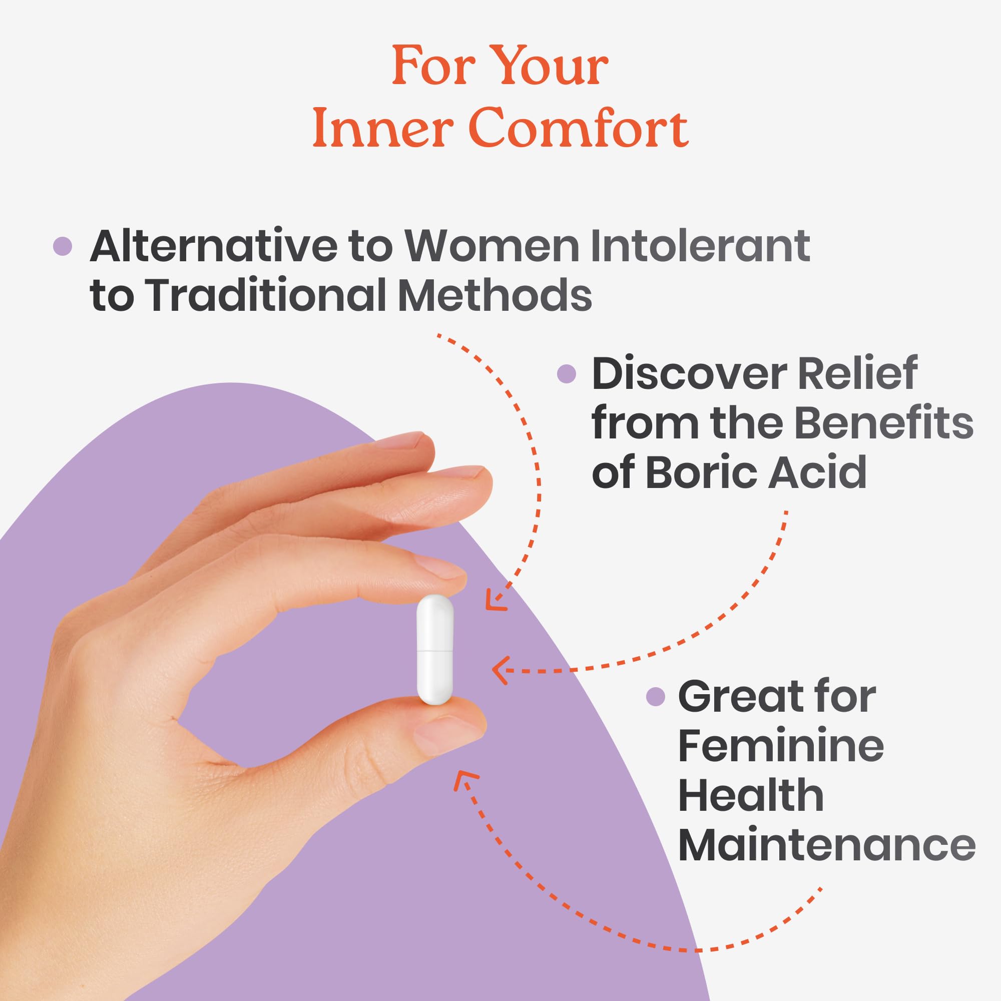 NewLife Naturals - Medical Grade Boric Acid Vaginal Suppositories - 600mg - 100% Pure Womens pH Balance Pills - Yeast Infection, BV - 90 Capsules: Made in USA NewLife NaturalsUS supplements