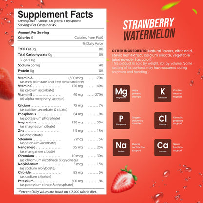 Electrolyte Powder - Refreshing Workout Recovery Electrolytes, Sugar Free, Gluten Free Pride Naturals, IncUS supplements