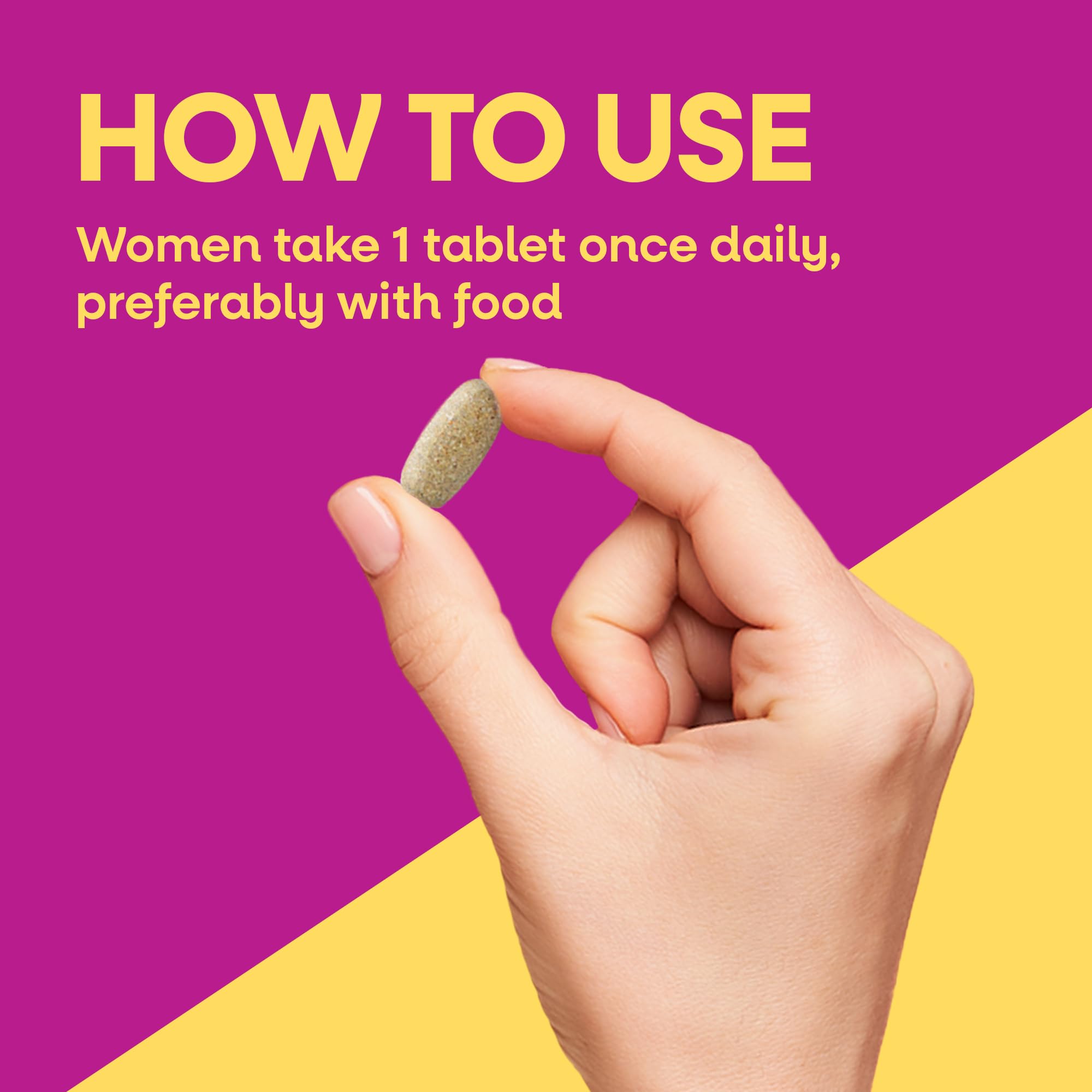 Nature's Way Alive! Ultra Multivitamin for Women, Complete Daily Women's Vitamins, High Potency Formula, Promotes Energy Metabolism and Muscle Function*, Vitamin A, C, D, Methylated B12, 60 Tablets Nature's WayAu supplements