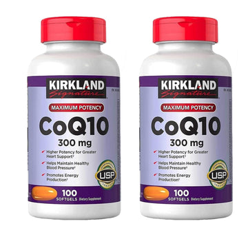 CARZIX CoQ10 300mg,100 Softgels-Helps Maintain Healthy Blood Pressure，Romotes CARZIXUS supplements
