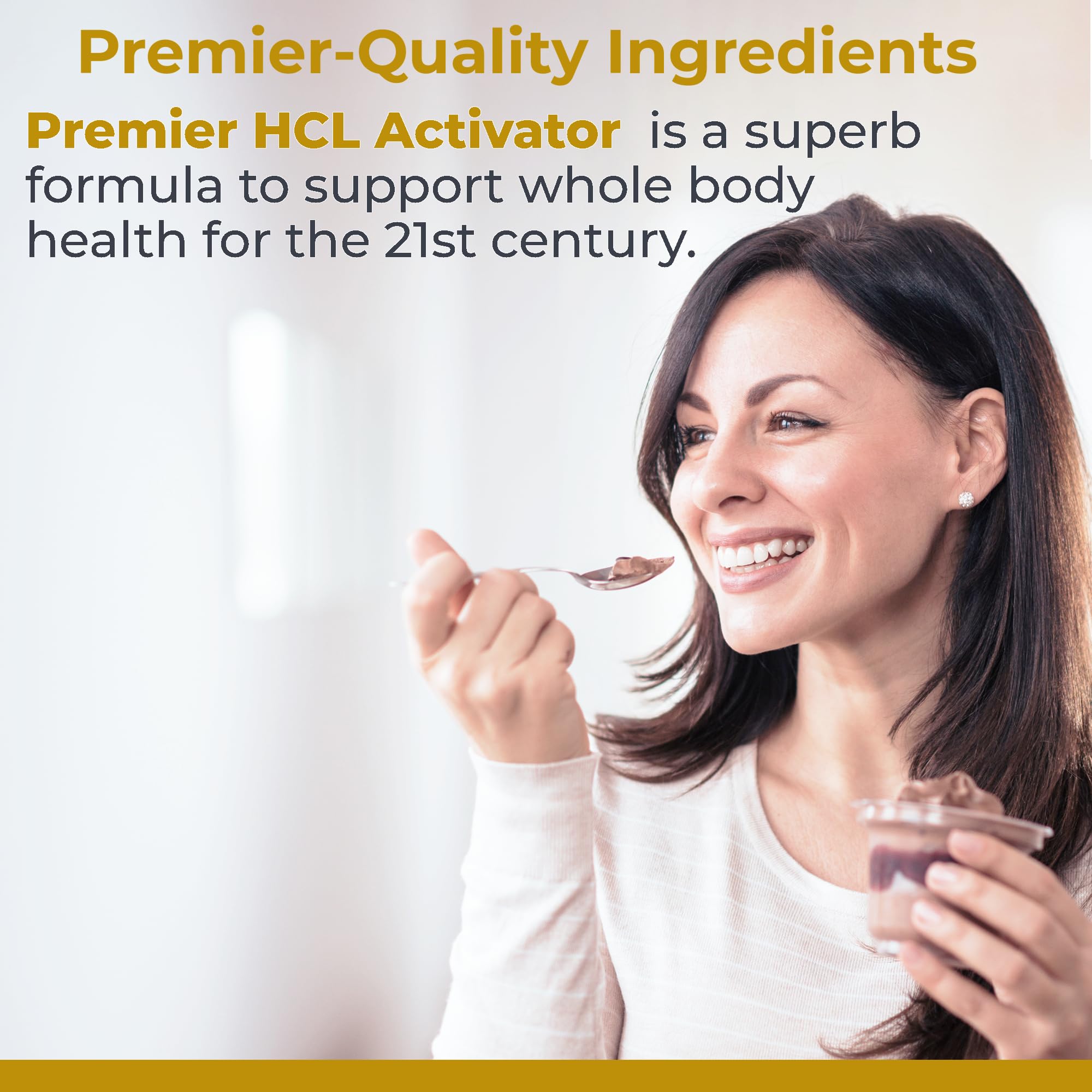 Premier Research Labs Premier HCL Activator - Pepsin Digestive Enzymes Supplement for Optimal Digestive Function for Men & Women, Low Stomach Acid, Nutrient Absorption - 90 Vegetarian Capsules Premier Research LabsAu supplements