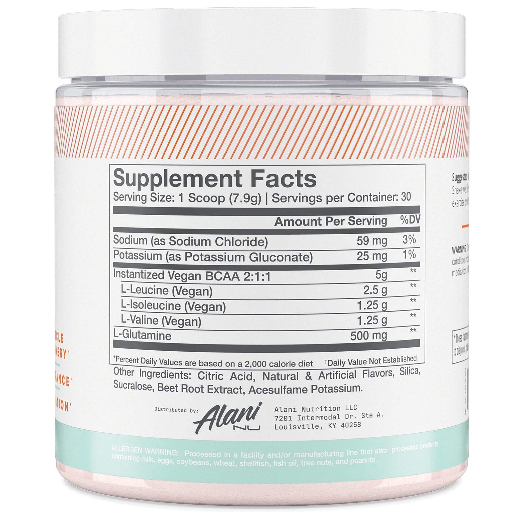 Alani Nu Breezeberry Pre Workout and BCAA Sour Gummies Post Workout Powder Bundle Alani NuAu supplements