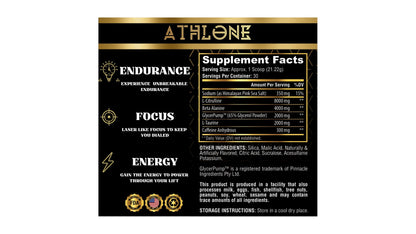Athlone Pre-Workout Powder Cotton Candy Performance Blend- Supplement - Energy AthloneUS supplements