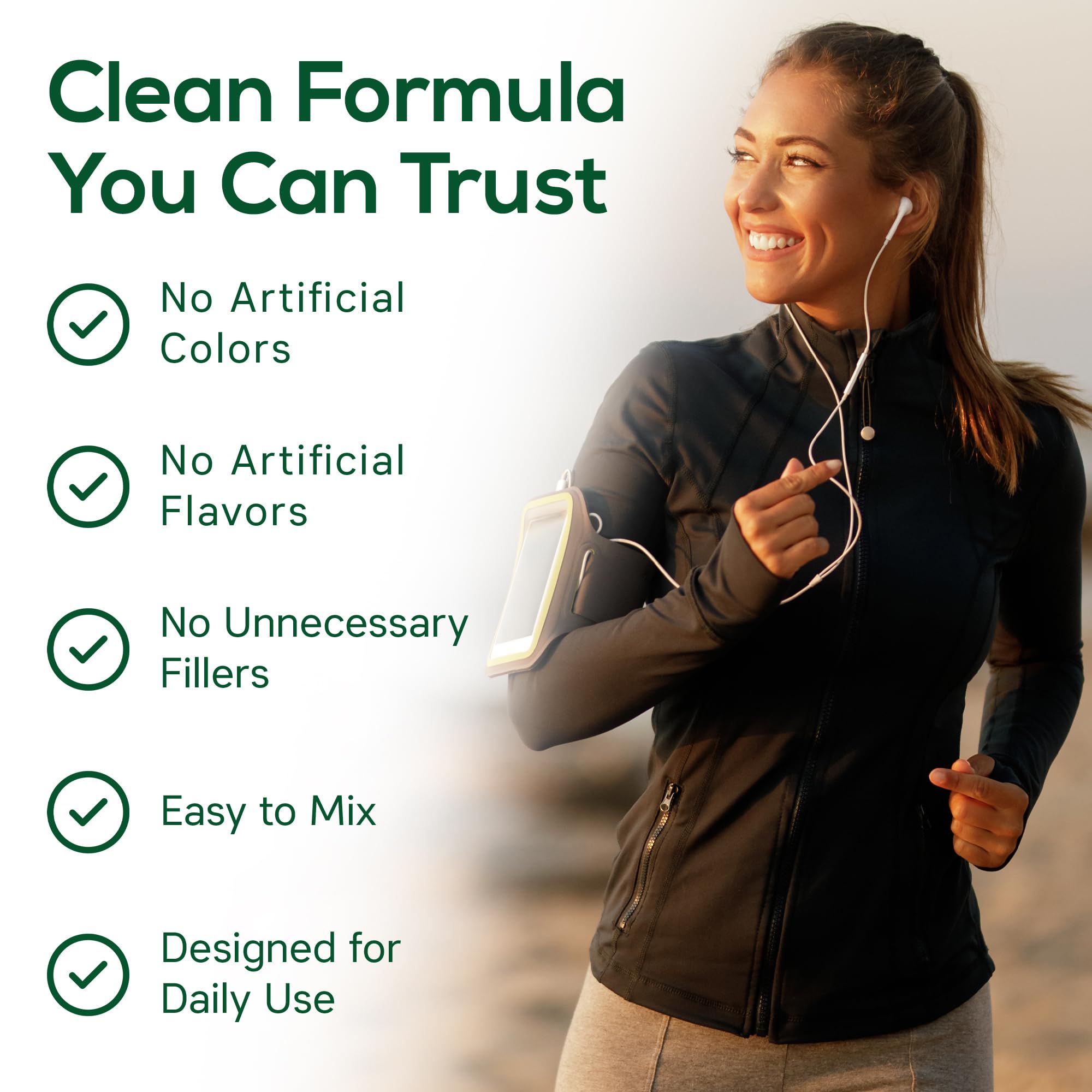Boost UltraGreens Super Greens Powder - Organic Spirulina, Grasses & Antioxidants | Premium Superfood for Daily Energy | Detox & Whole-Body Wellness - 50 Servings Parker NaturalsAu supplements