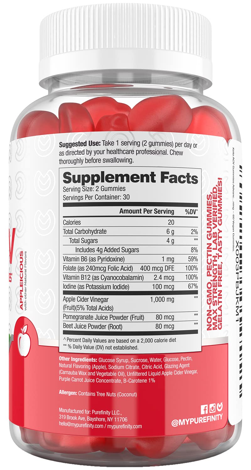 PUREFINITY Keto ACV Gummies to Support Weight Loss and Detox - True Form Keto ACV PUREFINITYUS supplements