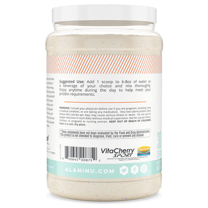 Alani Nu Whey Protein Powder Confetti Cake | 23g Protein with Low Sugar & Digestive Enzymes Alani NuUS supplements
