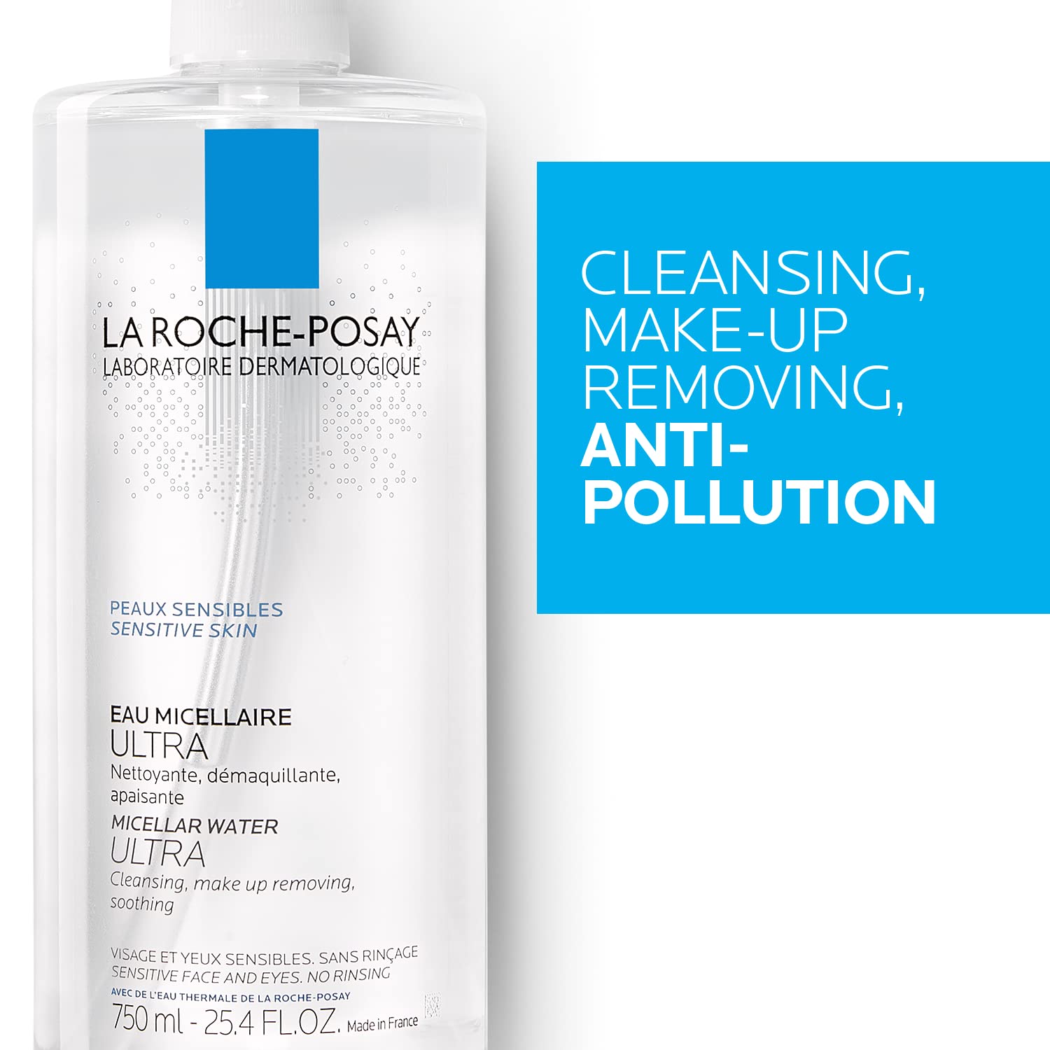 La Roche-Posay Micellar Cleansing Water Facial Cleanser and Makeup La Roche-PosayAu supplements