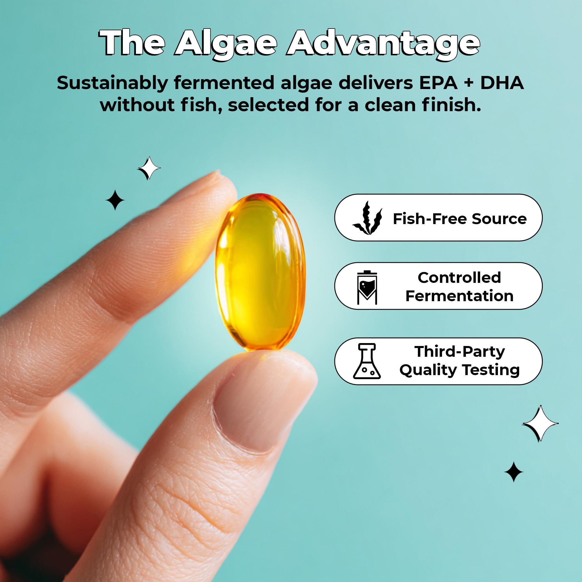 Future Kind Omega-3 Supplement for Clarity, Memory, and Mobility Comfort, 2 Months Supply of Citrus-Scented Softgels with EPA and DHA, Vegan Omega-3 Supplement from Algae, Carrageenan Free, 60 Count Future KindAu supplements