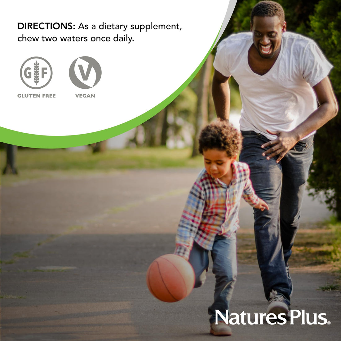 Natures Plus Source of Life Adult’s Chewable, Apple Cinnamon - 90 Wafers, Pack of 2 - Multi-Vitamin & Mineral Supplement - Gluten Free, Vegetarian - 90 Total Servings NaturesPlusAu supplements