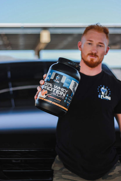 eFlow Nutrition 100% Whey Protein Isolate - Lactose-Free Digestive Enzymes Added eFlow NutritionUS supplements