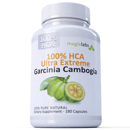 MagixLabs 100% HCA Ultra Extreme Garcinia Cambogia Extract – 100% Pure All Natural MagixLabsUS supplements