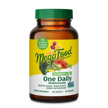 MegaFood Multivitamin for Women 55+ One Daily Womens Multivitamin with Vitamin D3, C, Zinc & Bioavailable Vitamin B12 & Folate MegaFoodAu supplements