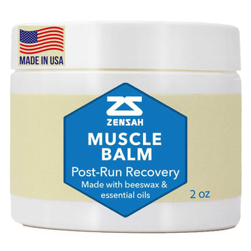 Zensah Recovery Muscle Balm - Relief Cream for Athletes, Rub for Tendonitis, Ankle Sprain, Lower Back, Knee, Shoulder, Neck, Foot, Shin Splints and Cramps ZensahAu supplements