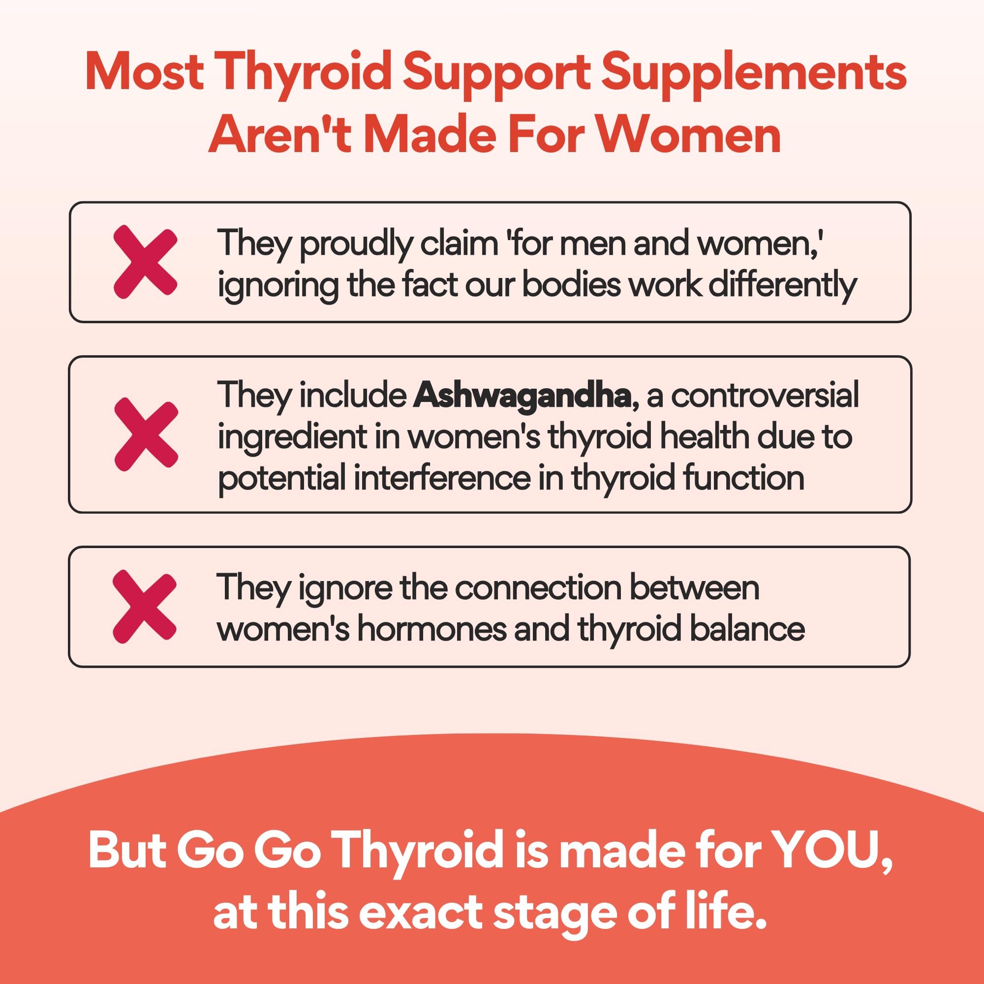 VoomVaya Go Go Thyroid - Thyroid Support for Women 30+ - Female-Focused Hormonal Balance & Thyroid Supplement with Iodine, Selenium & L Tyrosine - 3rd Party Tested - 60 Capsules VoomVayaAu supplements