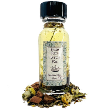 Rich Bitch Oil by New Moon Vibes - Attract Luxury Lavish Lifestyle Abundance Success Wealth THE TUTU FAIRYAu supplements