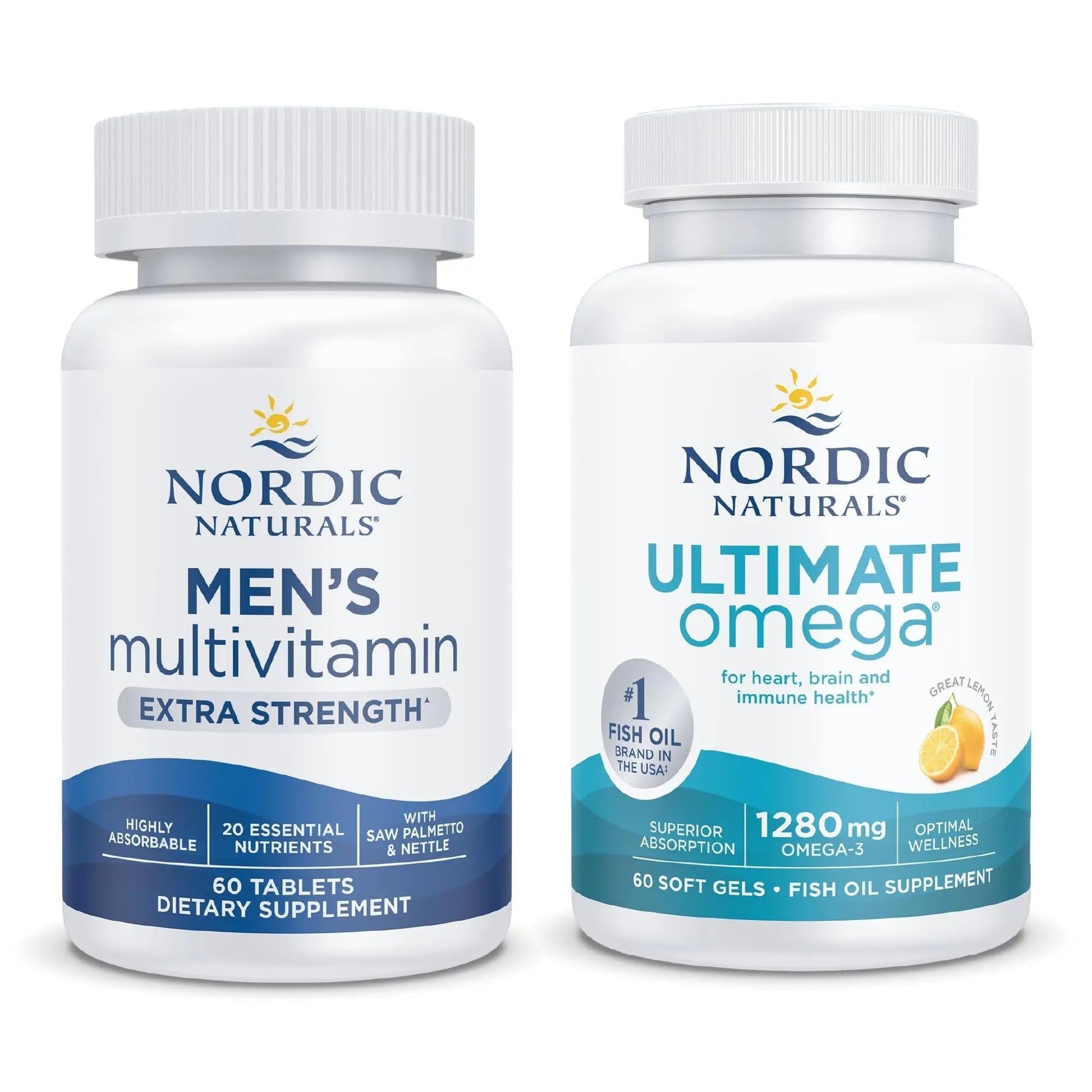 Nordic Naturals Starter Pack - Men's Multivitamin Extra Strength, Ultimate Omega Nordic NaturalsAu supplements