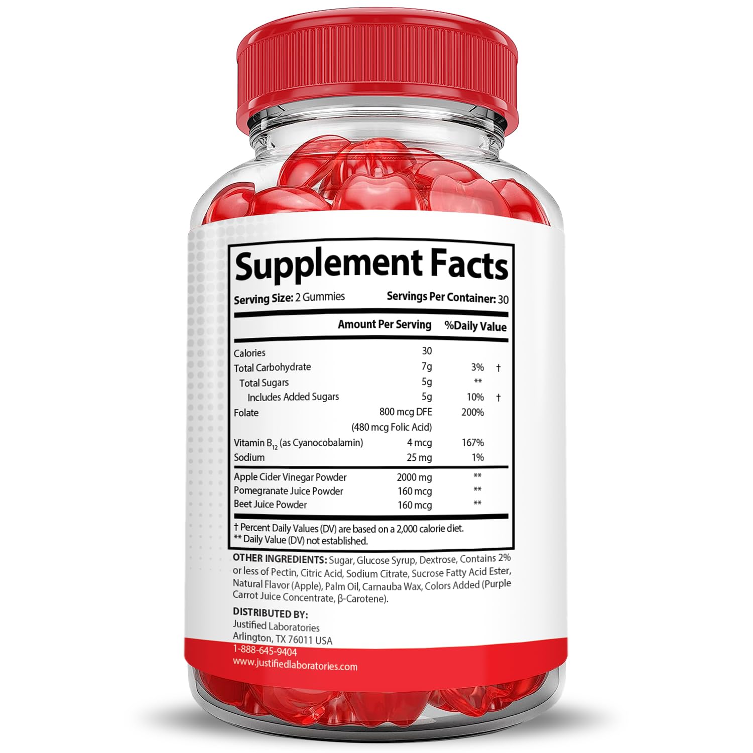 Justified Laboratories Vital Pump XL Extreme 2000MG Performance Gummies Vital PumpXL Advanced Formula Formulated with Beet Juice ACV Pomegranate Powder B12 Vegan Non GMO 60 Gummys Justified LaboratoriesAu supplements