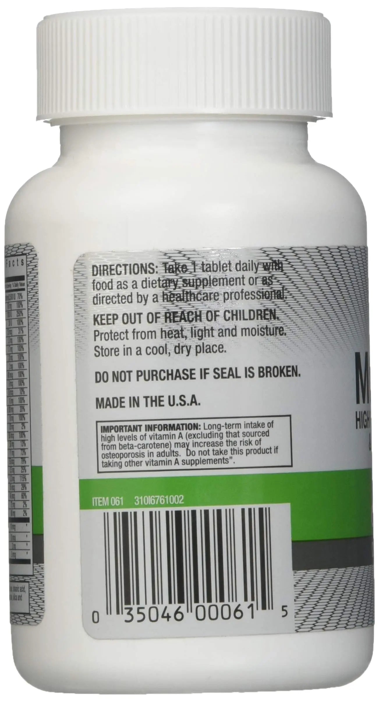 Windmill MILLTRIUM H/P Multi-VIT TAB 100 (061AM) WindmillAu supplements