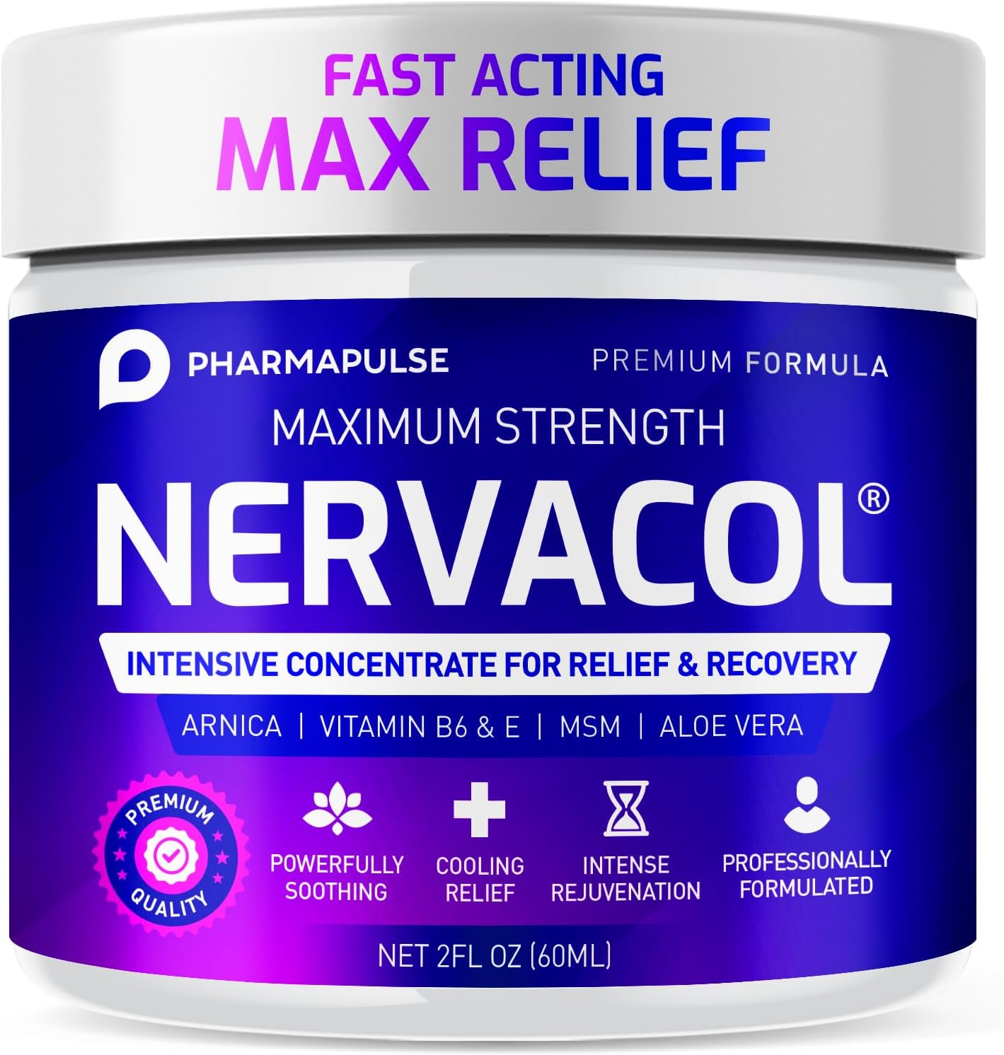 Neuropathy Nerve Relief Cream – Maximum Strength Cream for Feet PharmapulseUS supplements