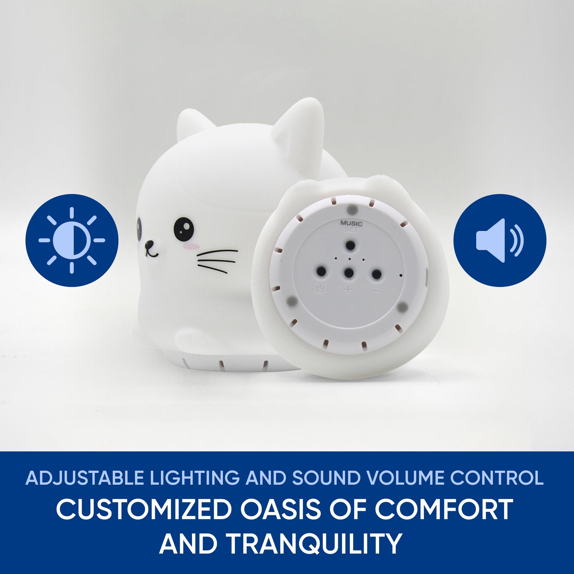 Mindfulness 'Breathing Kitty' | 4-7-8 Guided Visual Meditation Breathing Light | 3 in 1 Device RainlaxAu supplements