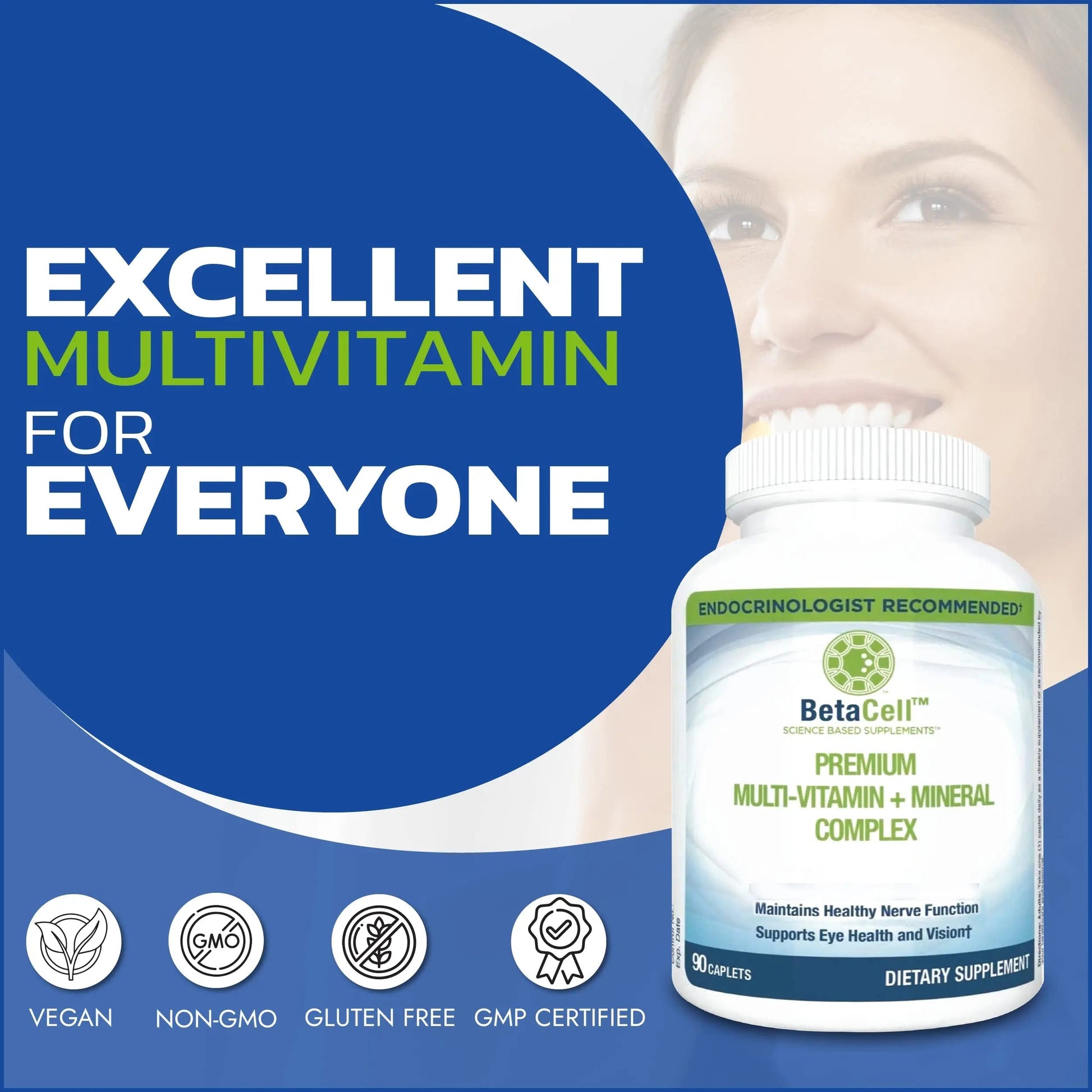 BETACELL Multivitamin Mineral Complex - Multivitamin for Men and Women - Vitamin Supplements - Pure Encapsulations Multivitamin BETACELLAu supplements
